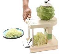 Electric Cabbage Shredder with 3 Stainless Steel Blades - Multifunctional Vegetable Cutter for Kitchen & Restaurant, Shreds Up to 5kg in 5 Minutes