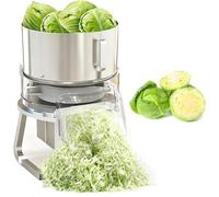 Electric Cabbage Slicer Shredder, 80-100kg/h, 11.22" Feed Inlet, Heavy-Duty Lettuce Chopper, Effortless Cutting, for Cabbage and Onion in Restaurants Or Home Cooking