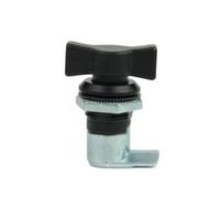 Electric Cabinet T-Handle Turnkey Lock Iron Sheet Switch Cabinet Door Double Wing Lock 1Pcs