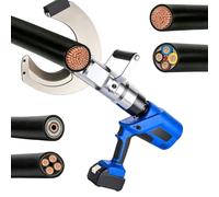 Electric Cable Cutter for Large Cables, High Cutting Performance with Digital Display for Work Cycle and Temperature Monitoring, Ideal for Professionals and DIY Projects