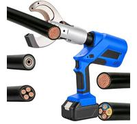 Electric Cable Cutter for Large Cables, High Cutting Performance with Digital Display for Work Cycle and Temperature Monitoring, Ideal for Professionals and DIY Projects