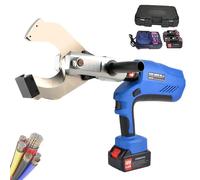Electric Cable Cutter Hydraulic Tool with 2 Rechargeable Batteries for Cutting 85mm to 120mm Aluminium Copper Cables