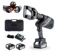 Electric Cable Cutter Kit, 70KN Electric Ratchet Cable Cutters, Cables Wire Cutting Tool for CU/AL/ACSR Cable≤ Φ45mm Soft Steel bar≤ Φ20mm