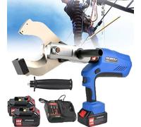 Electric Cable Cutter Tool, Cordless Ratchet Shears for Cutting Copper, Aluminum, Armored Cable - Hydraulic Wire Cutting Device
