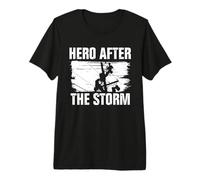 Electric Cable Lineman Hero After The Storm Lineman Premium T-Shirt