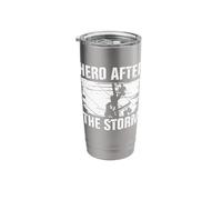 Electric Cable Lineman Hero After The Storm Lineman Stainless Steel Insulated Tumbler