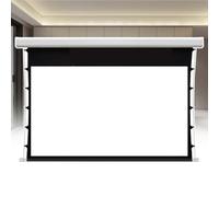 Electric Cable Projector Screen, 100 Inch 16:9 Ratio, Indoor Wall/Ceiling Installation For Home Theater And Office,NanoWhiteSoft