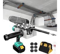 Electric Cable Puller with 4.5AH Battery, Automatic Threading for Concealed Pipes, Solves Electrical Wiring Installation
