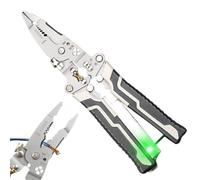 Electric Cable Stripper | Stripping Tool for Electronics | Ergonomic Handle Crimping Tool Precision for Household Electrical Installation Network Cable