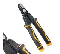 Electric Cable Stripper | Wire Cutters | Electric Scissors with Secure Locking, Ergonomics and Precision for Cutting, Stripping and Cutting Cables