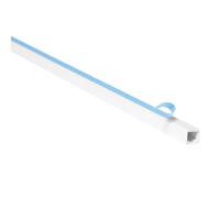 Electric Cable Trunking, Cable Cover Wire Hiders for Wall, Self Adhesive Wire Trunking, Cable Management to Hide 1-2 Power Cords. 16mm x 14mm x 1 Metre. Made in the UK!