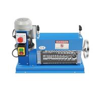 Electric Cable Wire Stripping Machine 1.5mm-38mm/0.06-1.5in Portable Powered Wire Stripper Machine 11 Channels 10 Blades Automatic Wire Stripping Tool 65ft/min