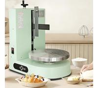 Electric Cake Decorating Machine, 304 Stainless Steel Scraper, Commercial Cream Coating Smoother for Cake Cream Spreading