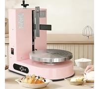 Electric Cake Decorating Machine, 304 Stainless Steel Scraper, Commercial Cream Coating Smoother for Cake Cream Spreading