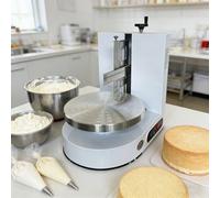 Electric Cake Decorating Machine, Cake Cream Spreading Frosting Icing Turntable, Automatic Coating for 4-12 Inch Birthday Cakes, 35cm Turntable