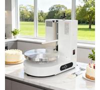 Electric Cake Icing Smoothing Machine, Motorized Cake Decorating