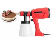Electric Cake Paint Sprayer with Adjustable Flow and 3 Nozzles for Even Dessert Decoration