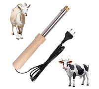 Electric Calf Dehorner, Copper Head Heating Bloodless Horn Cutting Machine for 15-70 Days Calves Lambs Goats