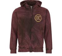 Electric Callboy All Night Long Hoodie Jacket rust M