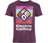 Electric Callboy Square Logo T-Shirt lilac 3XL