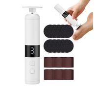 Electric Callus Foot Grinder,RechargeableSafe 3-Level Hard Skin Removal Grinder - Polisher Foot File Repair Pedicure Machine - for Home Dorm Bedroom Holiday Travel Road Trip