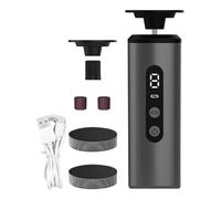 Electric Callus Remover Feet, Foot Scraper Dead Skin Remover, ABS + Electronic Components, Ergonomic Pedicure Tool with 9 Speeds for Winter Cracked Skin Care, 13.6 x 4.1 x 4.1 cm