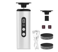 Electric Callus Remover Feet, Foot Scraper Dead Skin Remover, ABS + Electronic Components, Ergonomic Pedicure Tool with 9 Speeds for Winter Cracked Skin Care, 13.6 x 4.1 x 4.1 cm