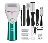 Electric Callus Remover, Foot Callus Remover | Rechargeable Foot Cleaner Dead Skin Remover - 3 Grinding Heads, Foot Callus Remover Tool
