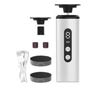 Electric Callus Remover, Foot Scraper Dead Remover, 5.35 x 1.61 x 1.61 inches Ergonomic Pedicure Too, 9 Speed Settings, Rechargeable System for Winter, Cracked, Skin Care, Feet