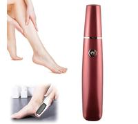 Electric Callus Remover for Feet - 2025 Upgrade Foot Grinder, Dual-Speed Pedicure Tool for Dead, Hard & Cracked Skin, Waterproof (Red)