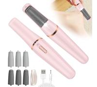 Electric Callus Remover for Feet, Electric Callus Remover, Rechargeable Callus Removal Foot, Pedicure Set, Foot Care, Electric for Hard, Dead, Cracked Dry Skin