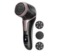 Electric Callus Remover Pedi File Waterproof 3 Pads USB Rechargable Vacuum LCD