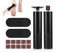 Electric Callus Remover, Pedicure Set, Foot Care Electric with 2 Rollers, 6 Gear USB Electric Callus Remover for Callus Removal, Cracked Heels, Dead Skin, Waterproof