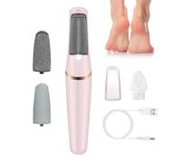Electric Callus Remover, Rechargeable Callus Removal Foot, Foot Sander, Electric Callus Remover, Feet for Dead, Heavy, Dry Skin on the Heels (Pink)