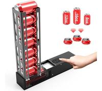 Electric Can Crusher, Automatic Can Crushers, for Recycling 200-500ML Cans, Fill 8 Cans at a Time, Aluminum Can Smasher, for Recycling Aluminum Cans, Plastic Bottles