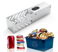 Electric Can Crusher, Automatic Can Smasher for Recycling Aluminum and Plastic Cans, Heavy Duty Design for 12oz to 16oz Soda and Beer Cans