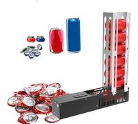 Electric Can Crusher - Automatic Recycling Machine for Aluminum Cans - Efficient Cycle Function for Easy Use