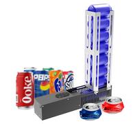 Electric Can Crusher for recycling, Automatic countertop can crushers, 8oz 12oz 16oz Can fill 8 cans at a time, Cans Trash compactor, Heavy-Duty crusher for Aluminum Beer, Cola Cans