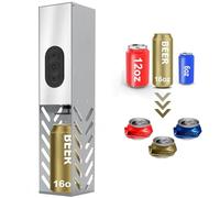 Electric Can Crusher for Recycling - Automatic Heavy-Duty Aluminum Can Smasher for 12oz-16oz Soda, Beer, Bottles
