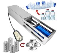 Electric Can Crusher,Portable Can Flattening Machine,Horizontal and Vertical Use,for Recycling Cans,Plastic Bottles