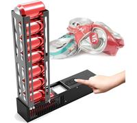 Electric Can Crusher with Hopper, Fill 8 Cans at a Time, Automatic Can Crushers Smasher, for Recycling 200-500ML Cans, 200-330ML Plastic Bottles