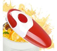 Electric Can Opener, Electric Tin Opener Hand Free, One-Touch Switch, Safe & Smooth Edge, Powerful & Easy to Use for Elderly, Arthritis Sufferers & Home Cooks