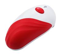 Electric Can Opener for Any Can Sizes Hand Free Food-Safe Automatic Can Opener Portable Battery Operated Can Openers for Seniors with Smooth Edge Red Can Openers for Seniors Automatic Can Opener Elect