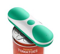 Electric Can Opener | One-Touch Automatic Tin Opener, for Seniors with Arthritic Hands, USB Rechargeable, Side Cut, Smooth Edge, for Any Size Cans