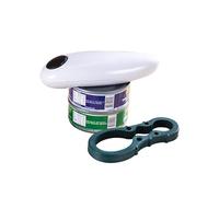 Electric Can Opener, One Touch Automatic Tin Opener with Safe Cut Smooth Edge Technology, Hands Free Battery Operated Professional Opening for Tins, Cans, Seniors with Arthritis, Chefs, Kitchen