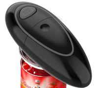 Electric Can Opener, One Touch Electric Can Openers with Smooth Edges and Safe to Use, Automatic Can Opener for Almost Sizes of Cans, Battery Operated Can Openers is A Good Gift