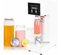 Electric Can Sealer, Commercial Benchtop Canning Machine with LCD Panel and Counter for Efficient Food Preservation