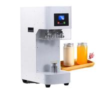 Electric Can Sealer Machine - Automatic Tin Cup Sealer for Aluminum/Plastic Cans - 2.17" Diameter, 5.51-8.27in Height - Ideal for Home, Café, and Restaurant