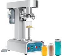 Electric Can Sealing Machine with Foot Switch for Beverage Packaging