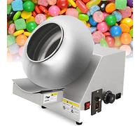 Electric Candy Coater Machine, Commercial Chocolate Polishing and Coating, 110V/220V, 180W, High Efficiency 3-6kg/H, 520RPM